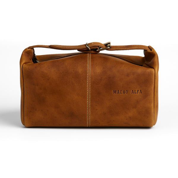 NECESER CUERO TRAVESÍA ARTESANAL