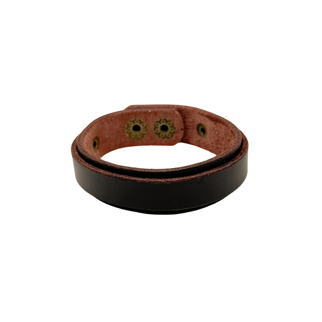 PULSERA DE CUERO HOMBRE NOMAD