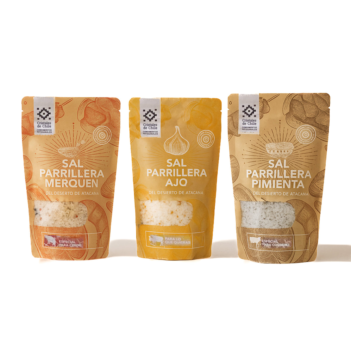 KIT PARRILLERO 5: SALES PREMIUM DEL NORTE