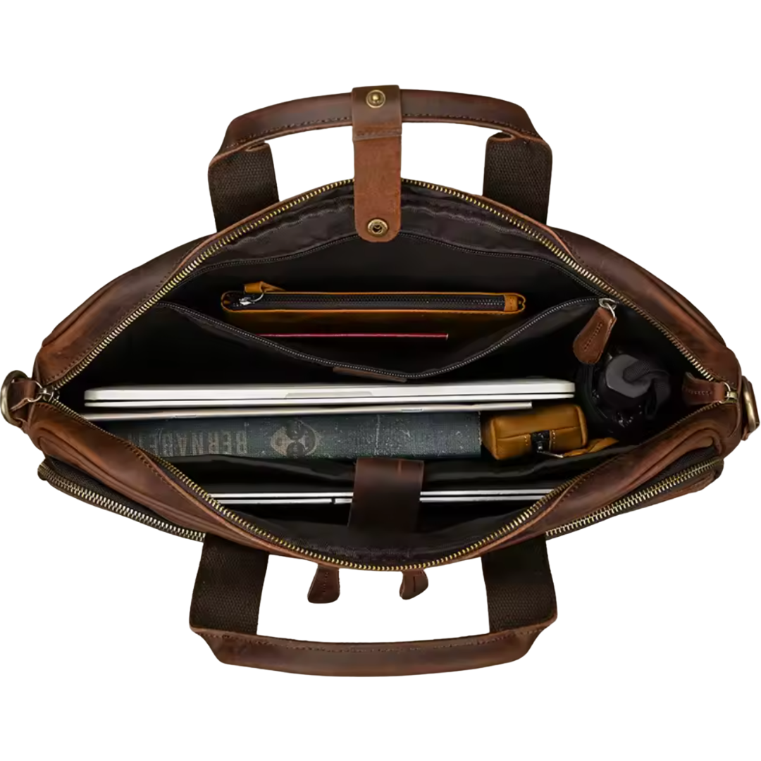 MALETÍN DE CUERO HOMBRE OXFORD