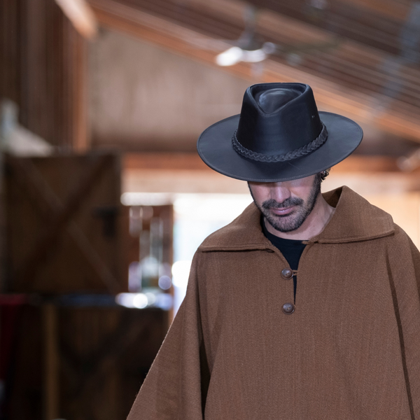 SOMBRERO DE CUERO