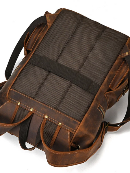 MOCHILA DE CUERO GENUINO PREMIUM MONTANA