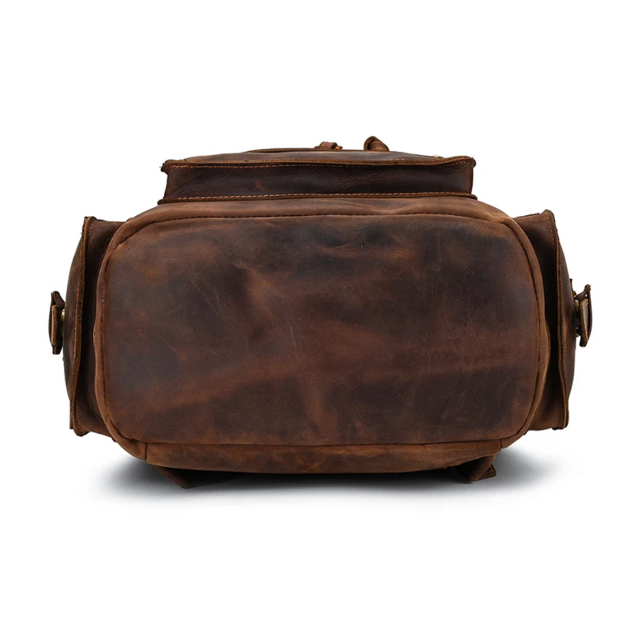 MOCHILA DE CUERO GENUINO PREMIUM MONTANA