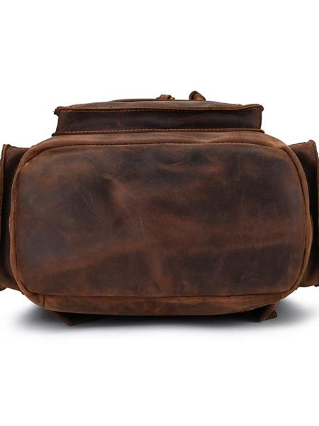 MOCHILA DE CUERO GENUINO PREMIUM MONTANA