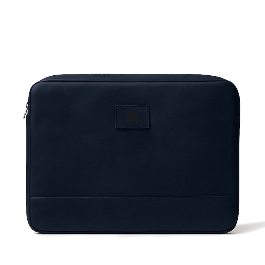 PORTA NOTEBOOK DE CUERO ACOLCHADO