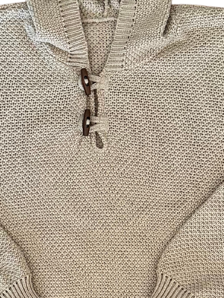 CHALECO DE LANA NATURAL SKYE BONE