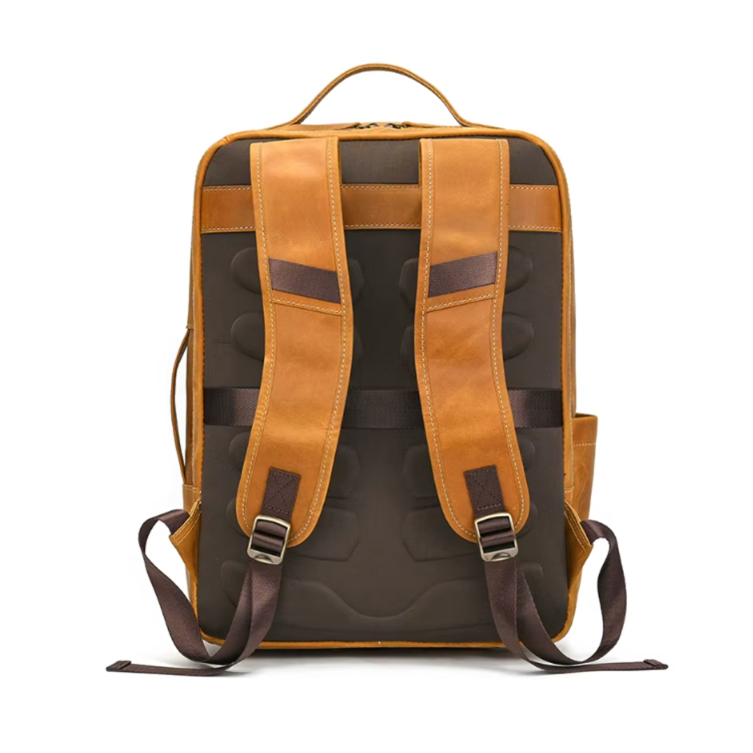 MOCHILA DE CUERO GENUINO PREMIUM STIRLING