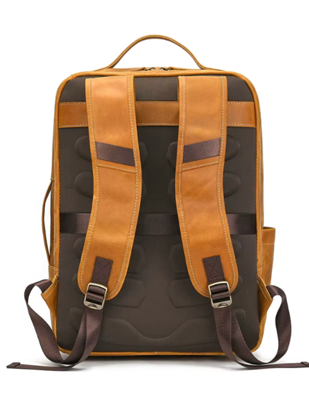 MOCHILA DE CUERO GENUINO PREMIUM STIRLING