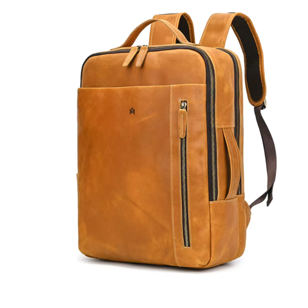 MOCHILA DE CUERO GENUINO PREMIUM STIRLING
