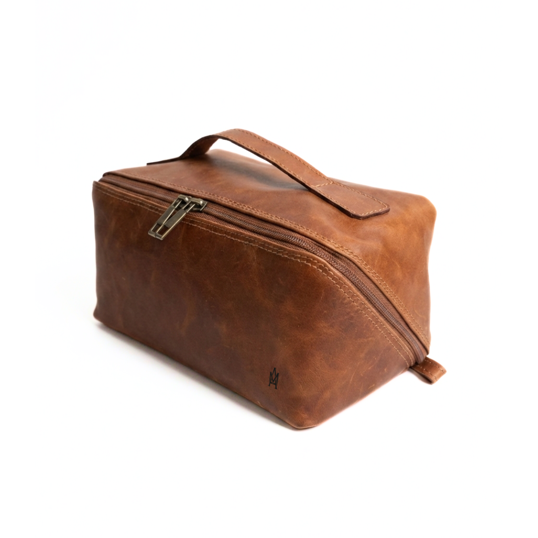 NECESER DE CUERO GENUINO ELEGANCE