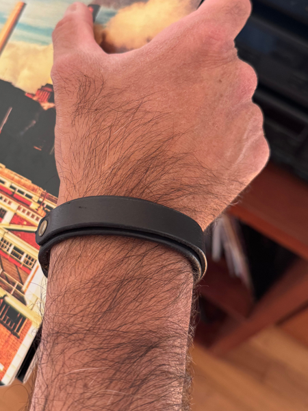 PULSERA DE CUERO HOMBRE NOMAD