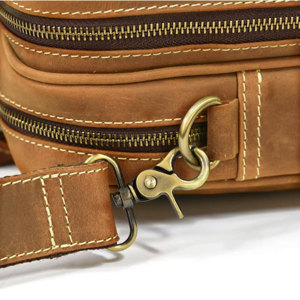 MALETIN DE CUERO ROMA