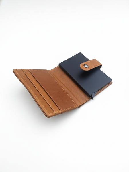 BILLETERA DE CUERO PARA HOMBRE FORGE