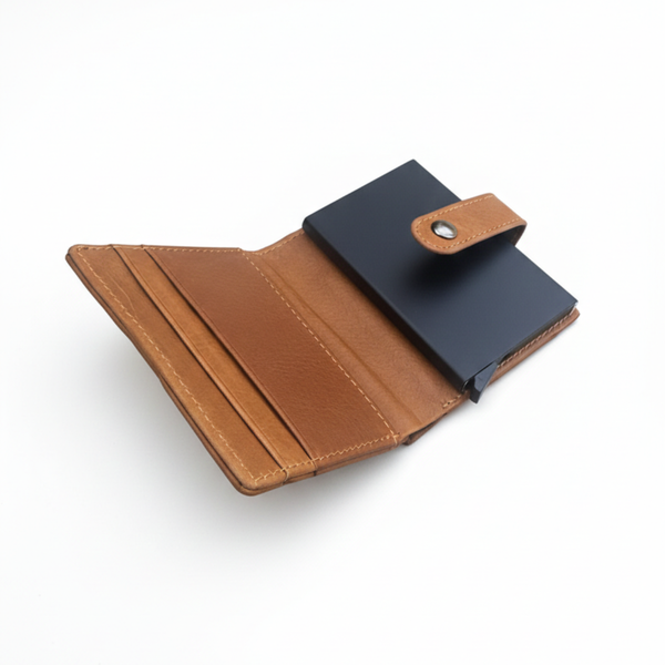 BILLETERA DE CUERO PARA HOMBRE FORGE