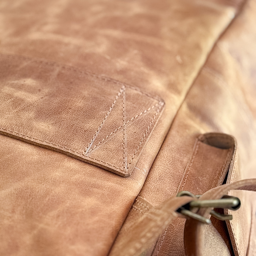 MOCHILA DE CUERO EXPEDITION DESERT