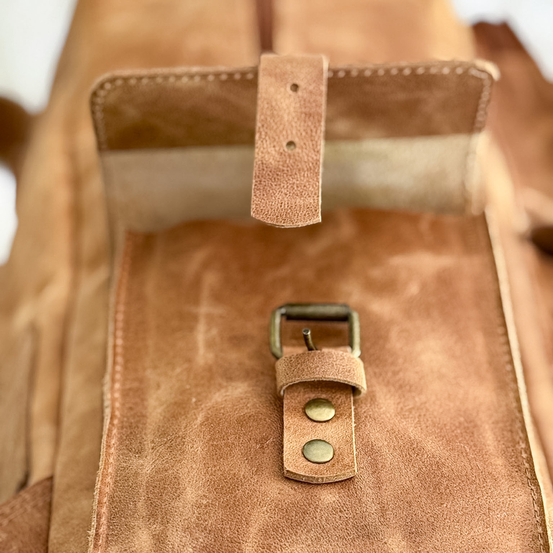 MOCHILA DE CUERO EXPEDITION DESERT