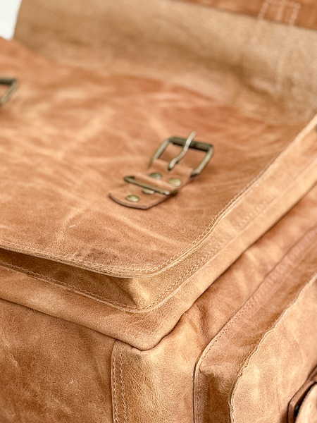 MOCHILA DE CUERO EXPEDITION DESERT