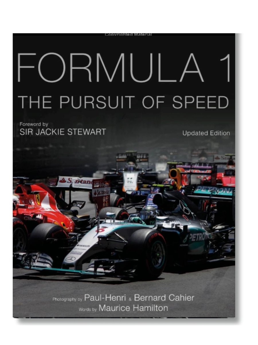 LIBRO DE FOTOGRAFIA FORMULA 1 THE PURSUIT OF SPEED