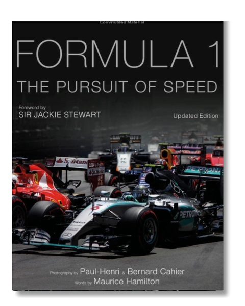 LIBRO DE FOTOGRAFIA FORMULA 1 THE PURSUIT OF SPEED