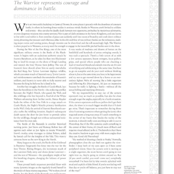 JUEGO DE TRONOS: FOTOGRAFIA