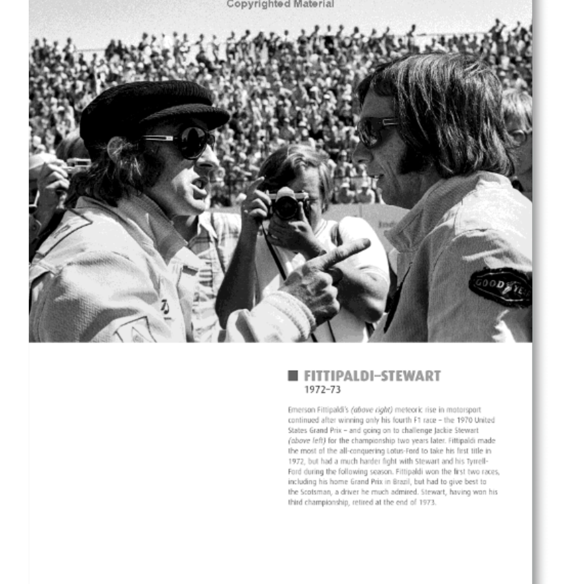 LIBRO DE FOTOGRAFIA FORMULA 1 THE PURSUIT OF SPEED