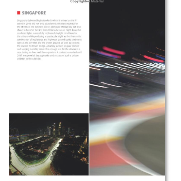 LIBRO DE FOTOGRAFIA FORMULA 1 THE PURSUIT OF SPEED
