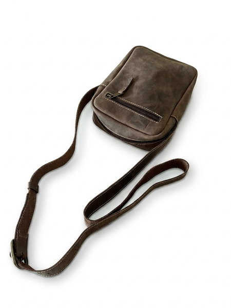 MORRAL DE CUERO GENUINO ROVER