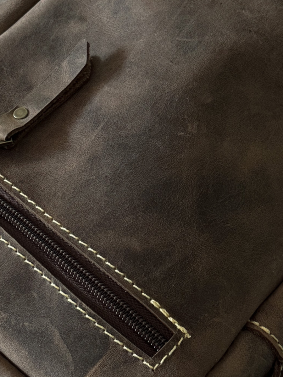 MORRAL DE CUERO GENUINO ROVER