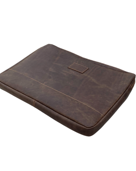 PORTA NOTEBOOK DE CUERO ACOLCHADO