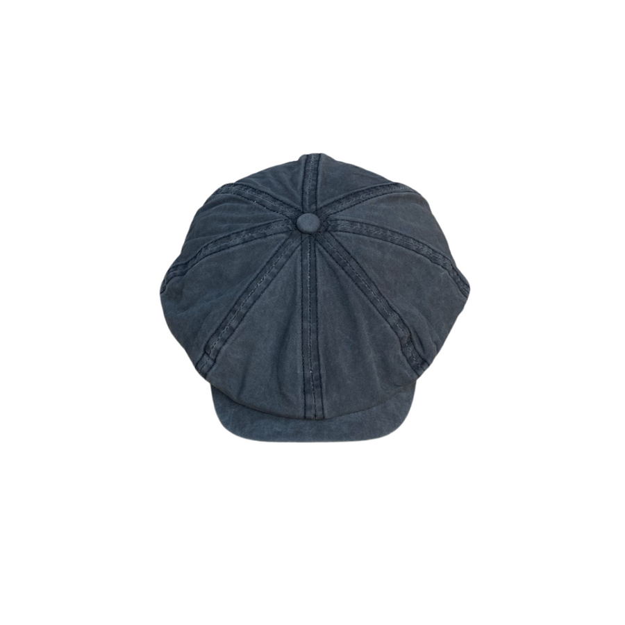 BOINA VINTAGE SHELBY DE ALGODÓN DARK GREY