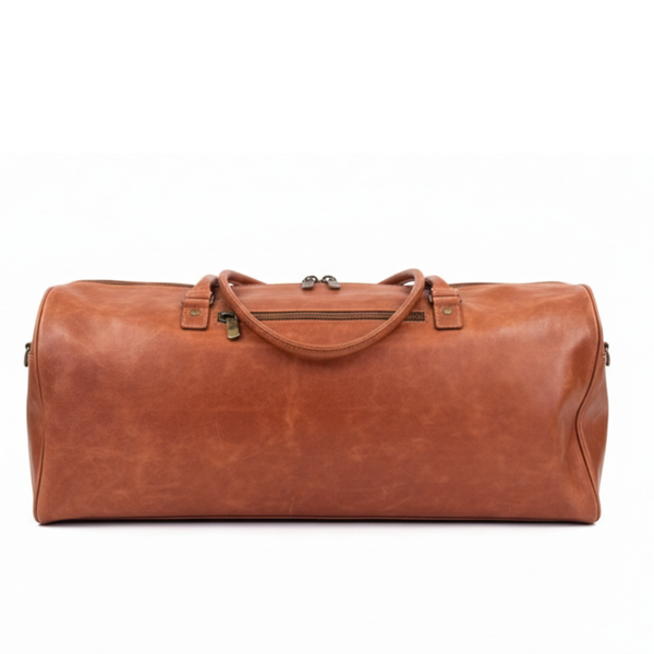 BOLSO SE VIAJE DE CUERO GENUINO TRAVEL