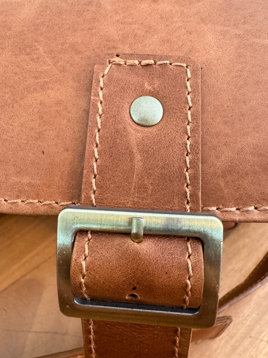 BOLSO SE VIAJE DE CUERO GENUINO TRAVEL