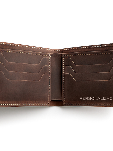 BILLETERA DE CUERO RUSTIC