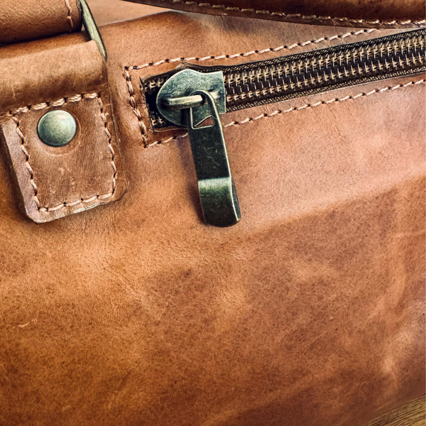 BOLSO SE VIAJE DE CUERO GENUINO TRAVEL