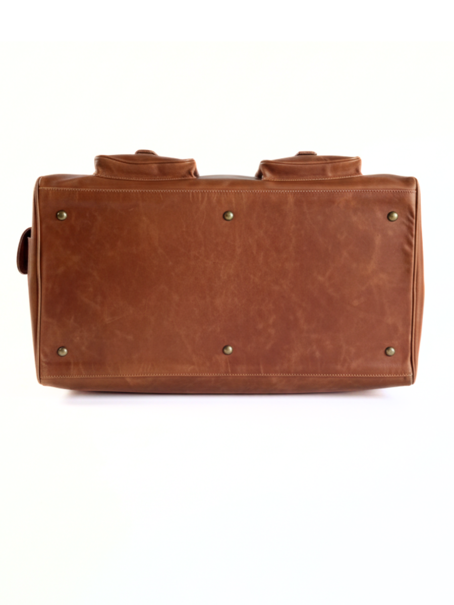 BOLSO SE VIAJE DE CUERO GENUINO TRAVEL