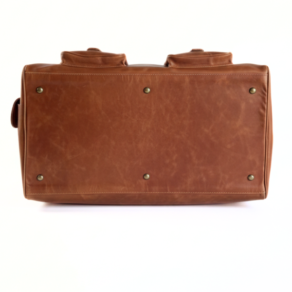 BOLSO SE VIAJE DE CUERO GENUINO TRAVEL