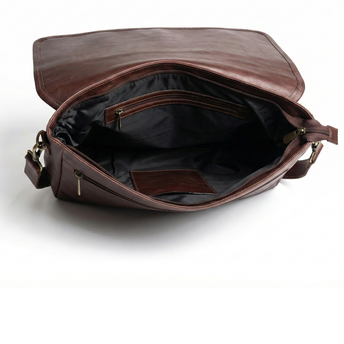 MALETIN CUERO GENUINO FULL GRAIN EXECUTIVE