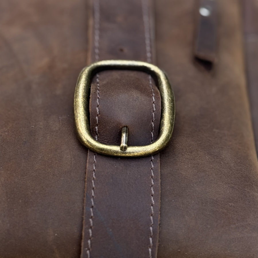 MORRAL DE CUERO GENUINO ROVER