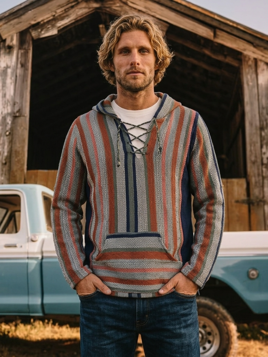 SWEATER DE LANA OVERLAND TERRACOTA