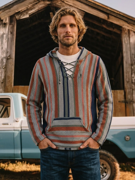 SWEATER DE LANA OVERLAND TERRACOTA