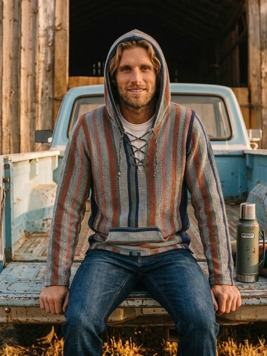 SWEATER DE LANA OVERLAND TERRACOTA