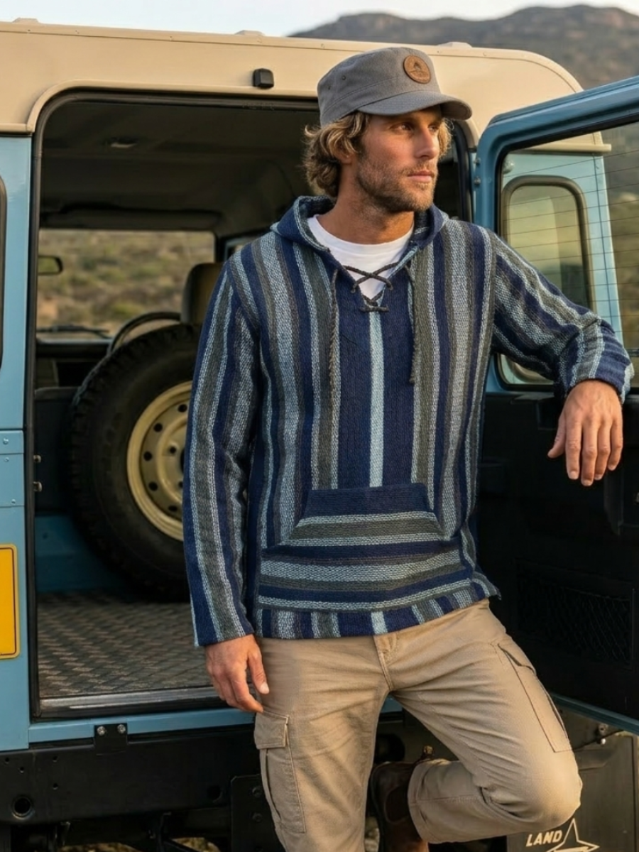 SWEATER OVERLAND AZUL