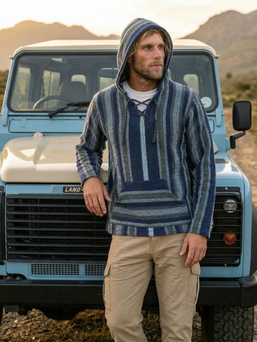SWEATER OVERLAND AZUL