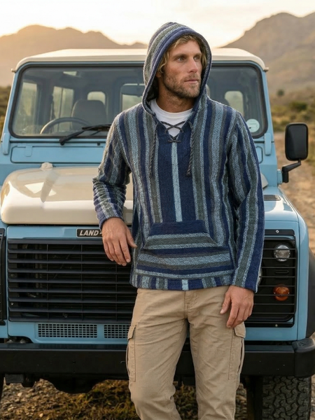SWEATER OVERLAND AZUL