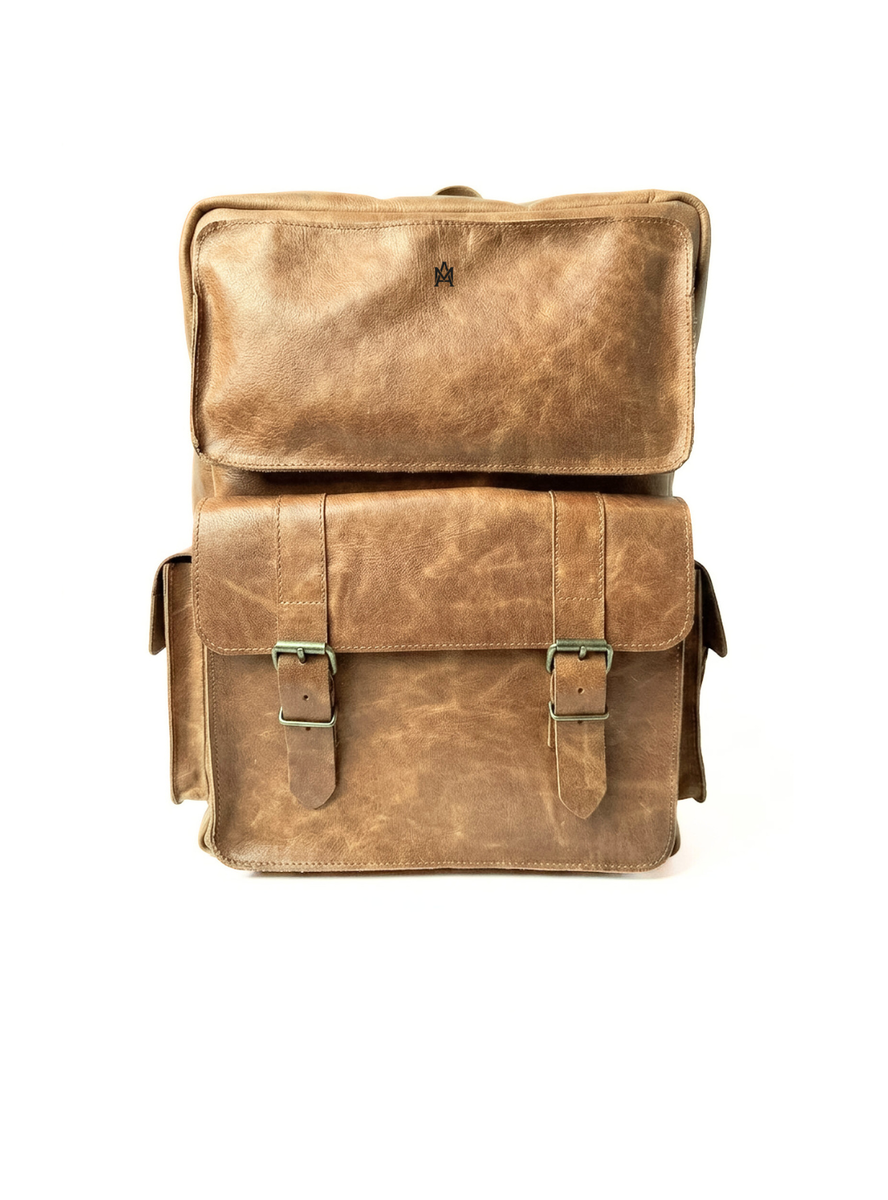 MOCHILA DE CUERO EXPEDITION DESERT