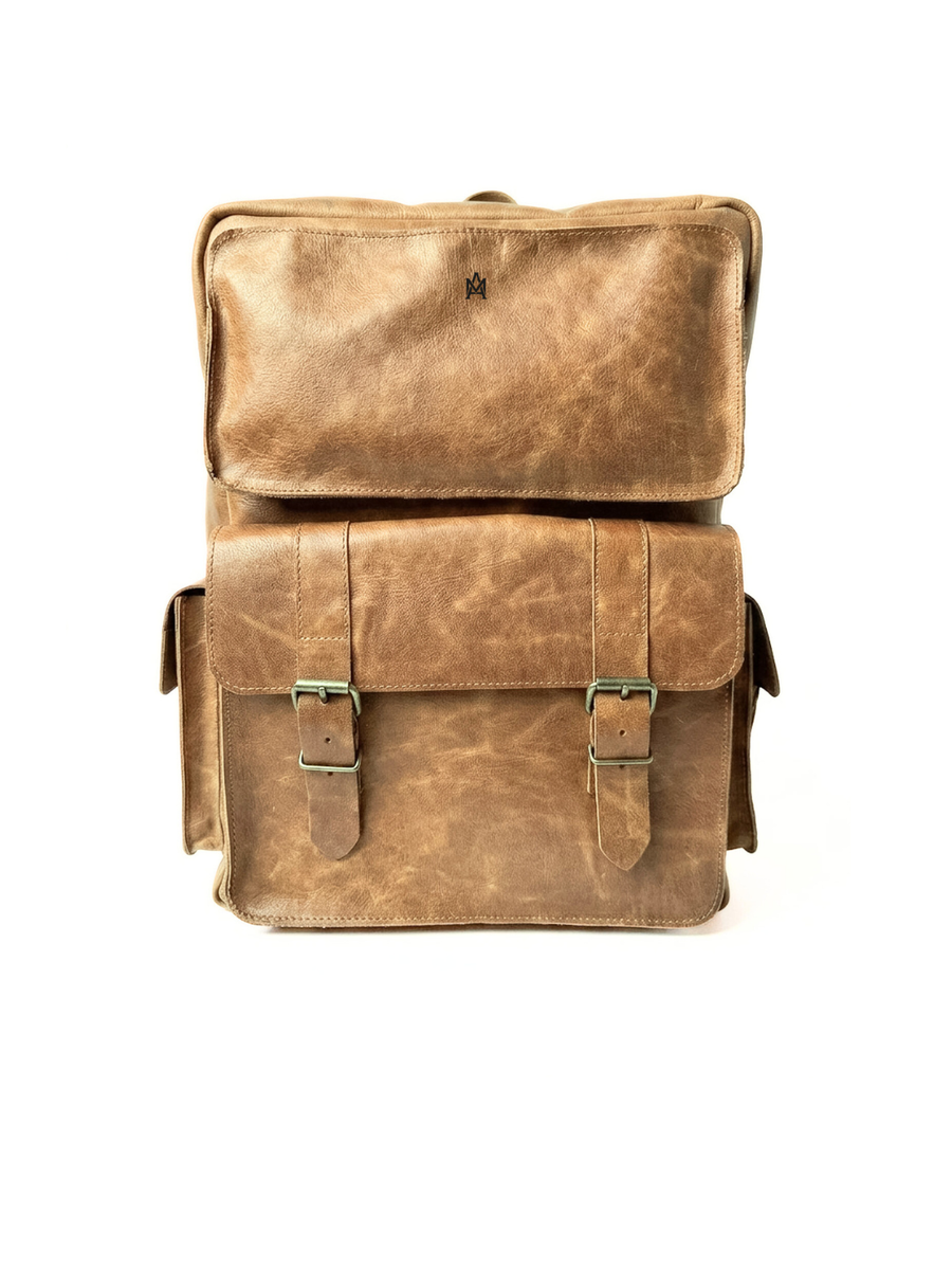 MOCHILA DE CUERO EXPEDITION DESERT