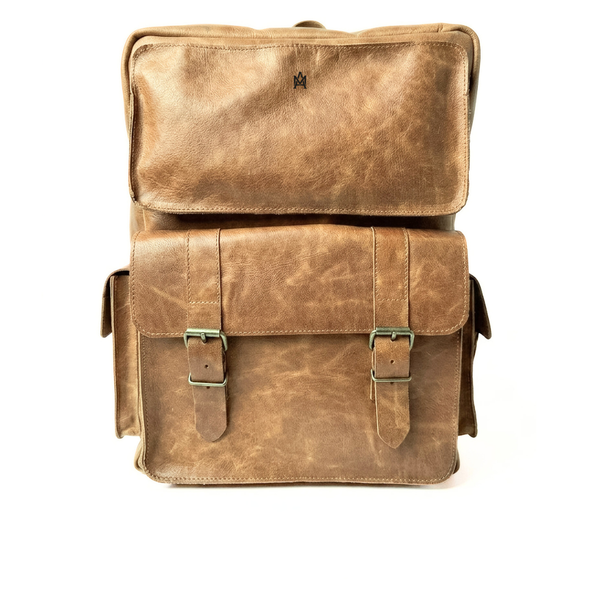 MOCHILA DE CUERO EXPEDITION DESERT
