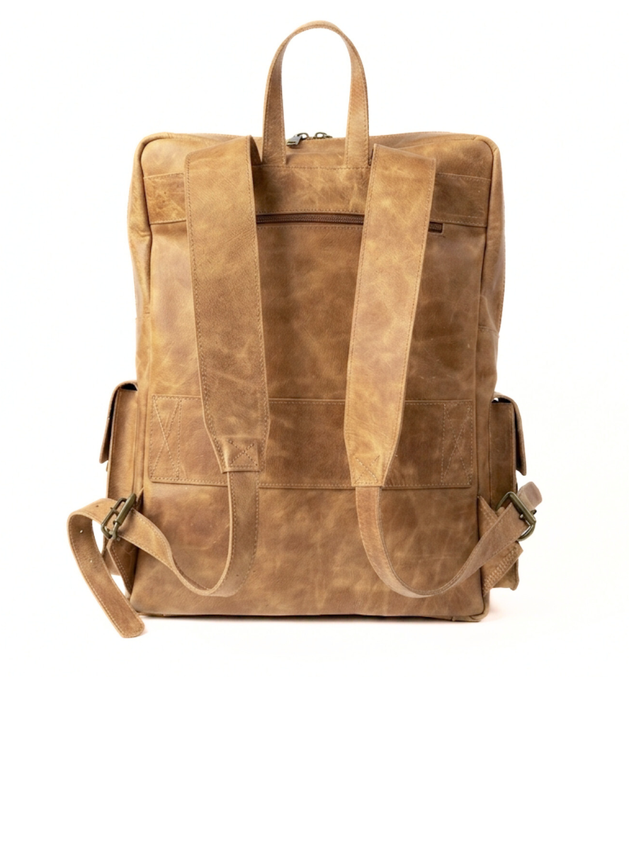 MOCHILA DE CUERO EXPEDITION DESERT