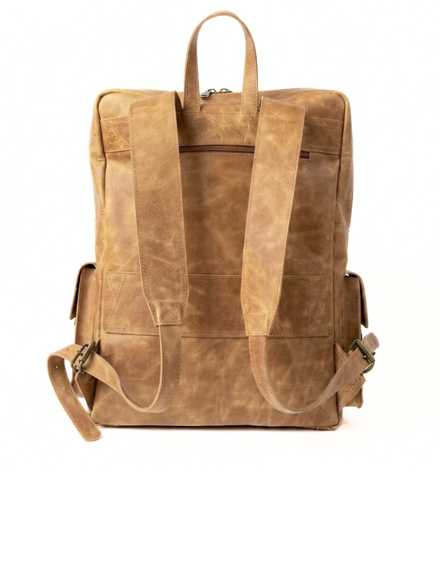 MOCHILA DE CUERO EXPEDITION DESERT