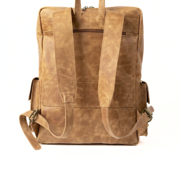 MOCHILA DE CUERO EXPEDITION DESERT